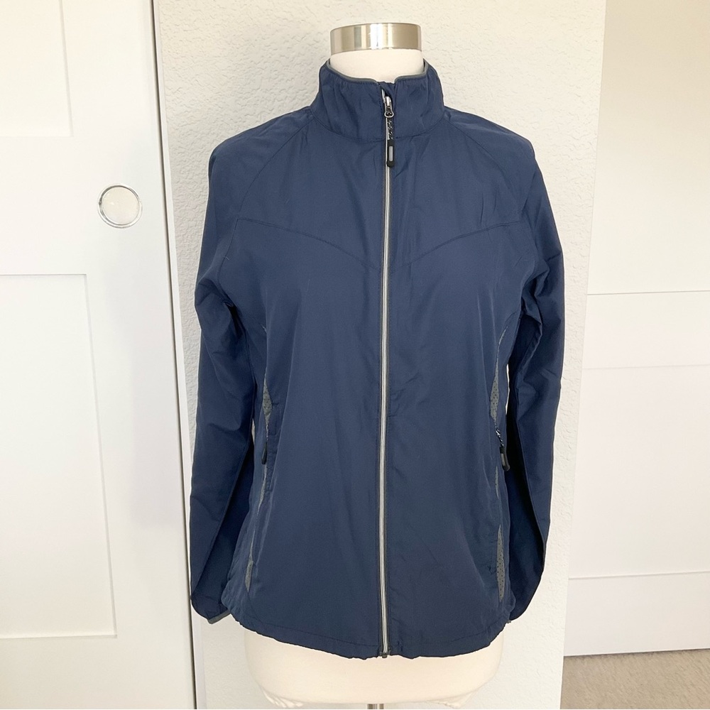 Elevate Navy Running Jacket